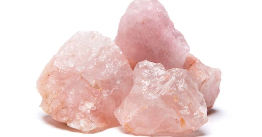 Imagem da pedra Quartzo Rosa