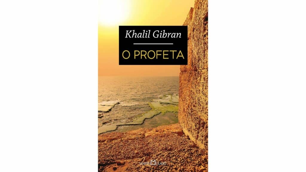 A capa do livro "O Profeta".