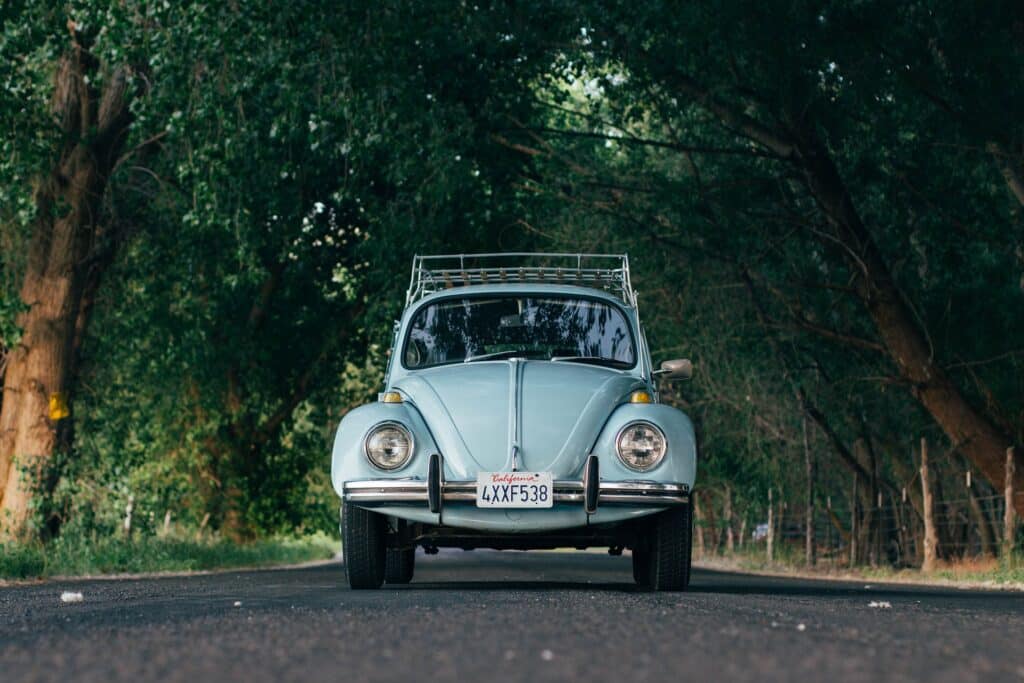 Carro na estrada