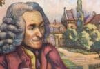 Imagem da pintura do filosofo Francois de Voltaire