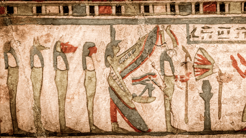 Pintura egípcia da Deusa Ísis
