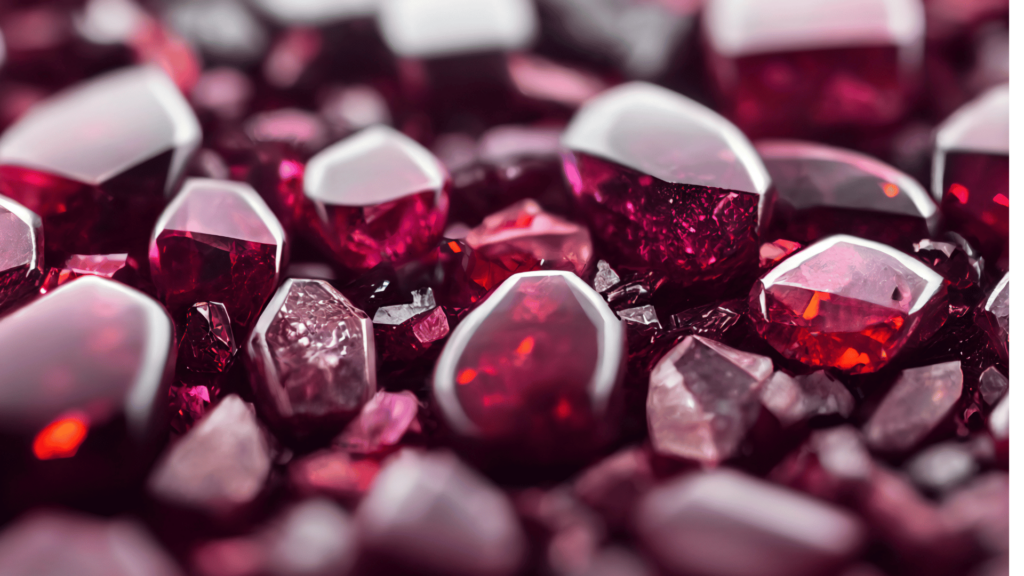 Conjunto de garnets.