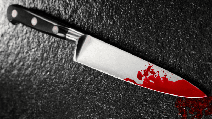 Sangue na faca