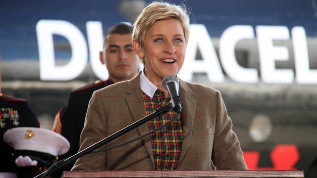 Ellen DeGeneres.