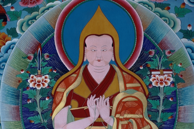 Foto da representação de Dalai Lama