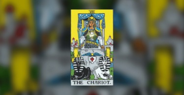 Imagem representativa da carta "O Carro" do Tarot de Marselha.