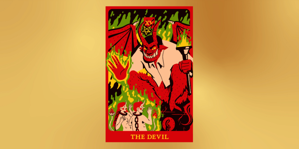 Carta de tarô "O Diabo"