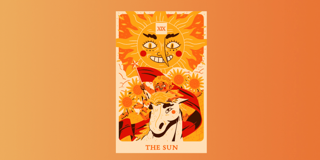 Carta de tarot O Sol