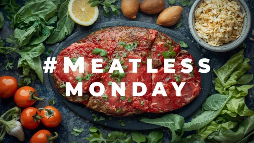 Imagem de verduras, legumes e vegetais que traz o conceito do movimento Segunda Sem Carne.