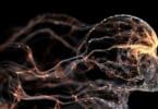 Imagem de uma rede neural abstrata, destacando o aspecto científico do texto.